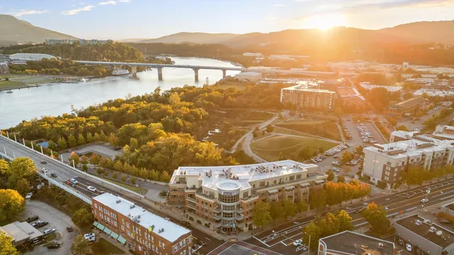 a view of a balcony with an outdoor seating