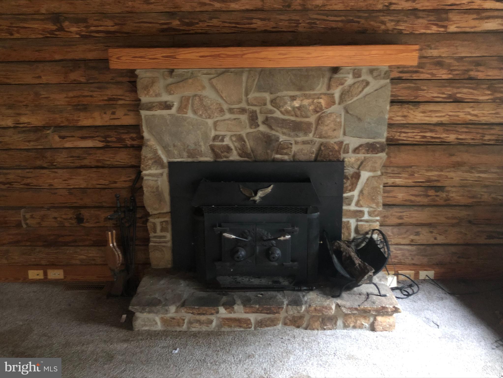 7560 Harmony Road Preston, MD 21655 - Photo 4 of 5 Wood Burning Fireplace