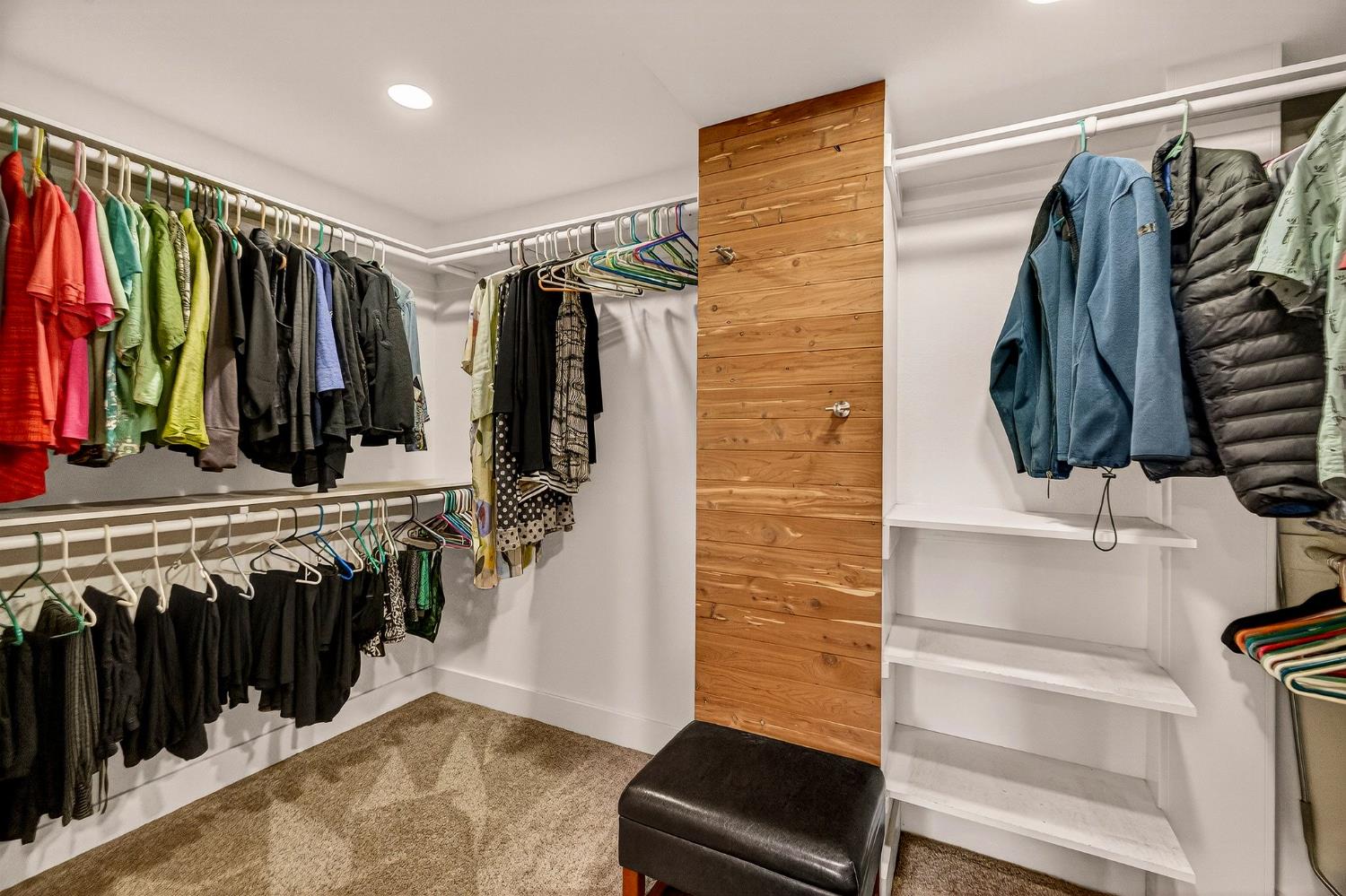 8617 South Butte Road Sutter, CA 95982 - Photo 32 of 64 a view of walk in closet with clothes and shoes