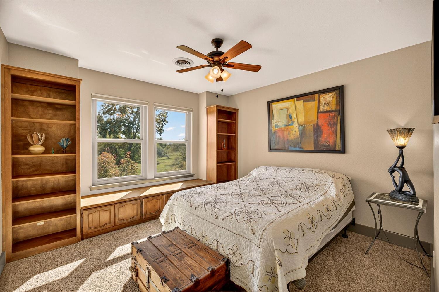 8617 South Butte Road Sutter, CA 95982 - Photo 39 of 64 a bedroom with a bed and a window