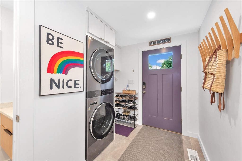 40 Holland Road Melrose, MA 02176 - Photo 29 of 42 a view of an entryway with wooden floor