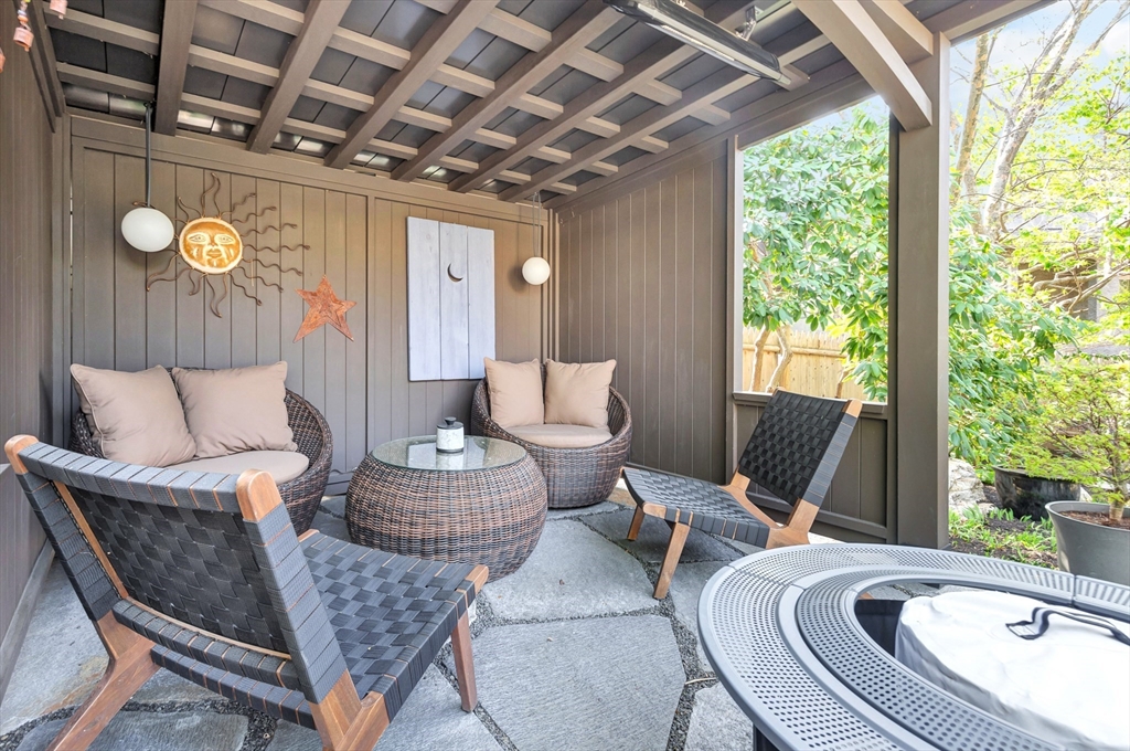 40 Holland Road Melrose, MA 02176 - Photo 38 of 42 a living room with furniture and a large window