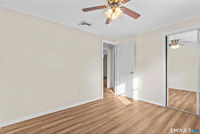 wooden floor in an empty room