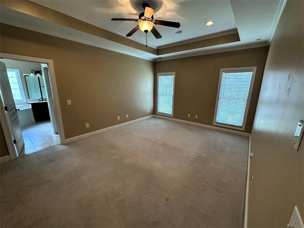 107 Savoy Place Calhoun, GA 30701 - Photo 16 of 32 a view of a livingroom with a ceiling fan and window