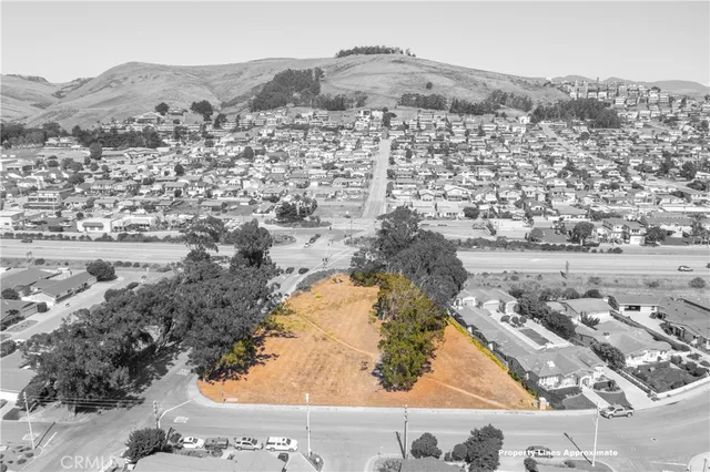 an aerial view of residential building and lake view