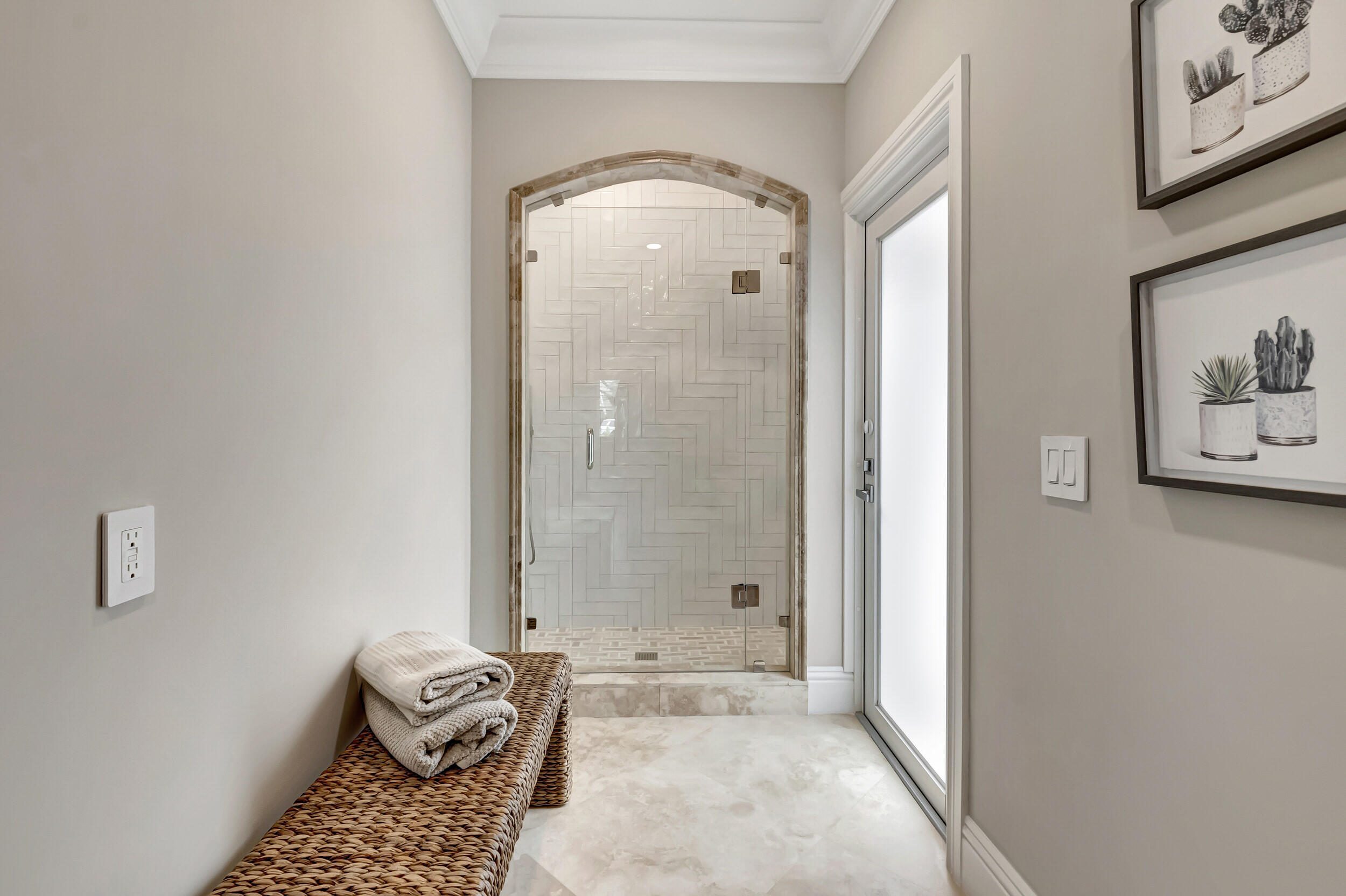 301 Southwest 15th Street Boca Raton, FL 33432 - Photo 10 of 65 Ensuite bathroom with cabana door