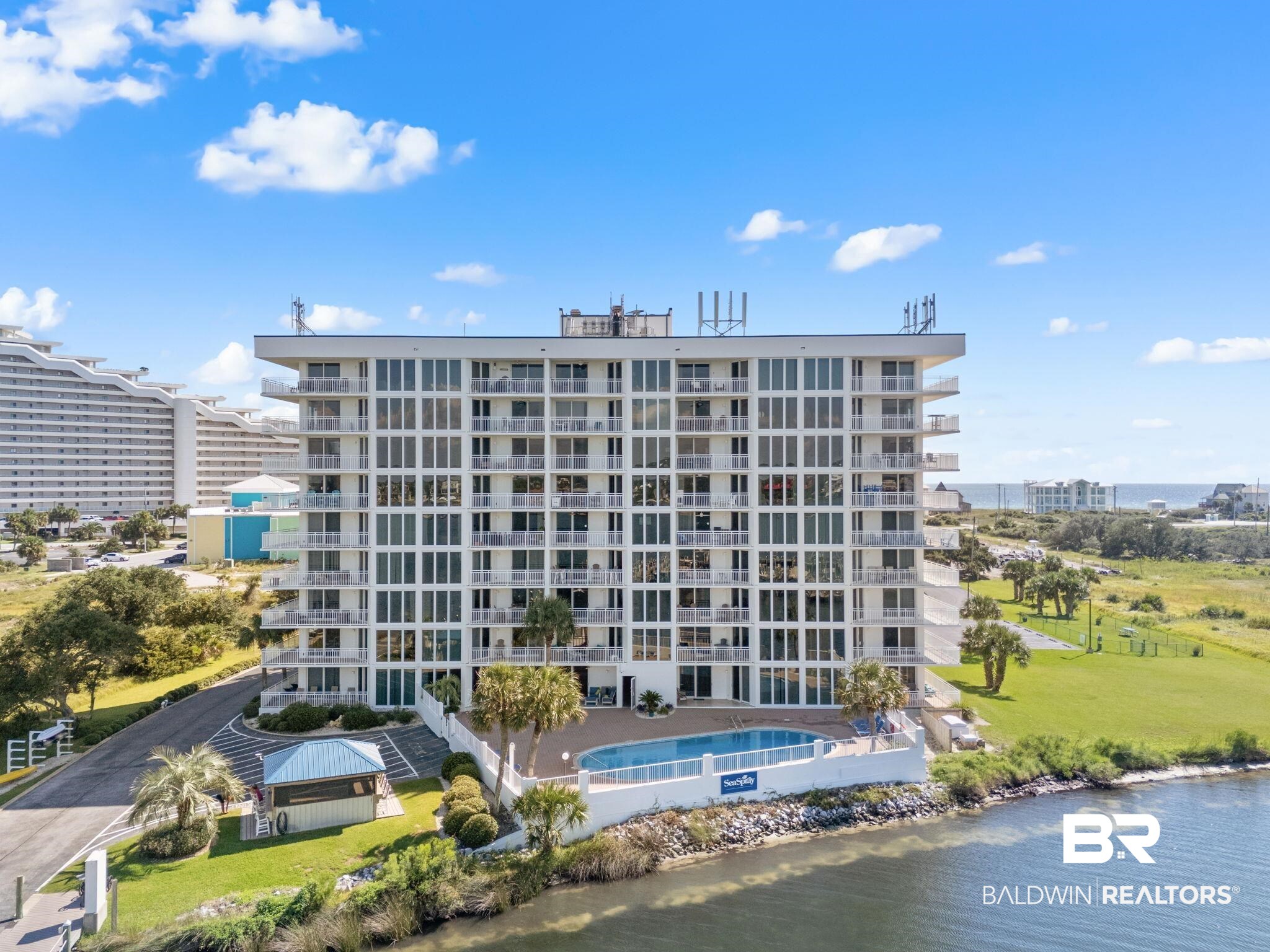 16284 Perdido Key Drive, Unit 912 Perdido Key, FL 32507 - Photo 44 of 49 View of apartment building / complex with a water view