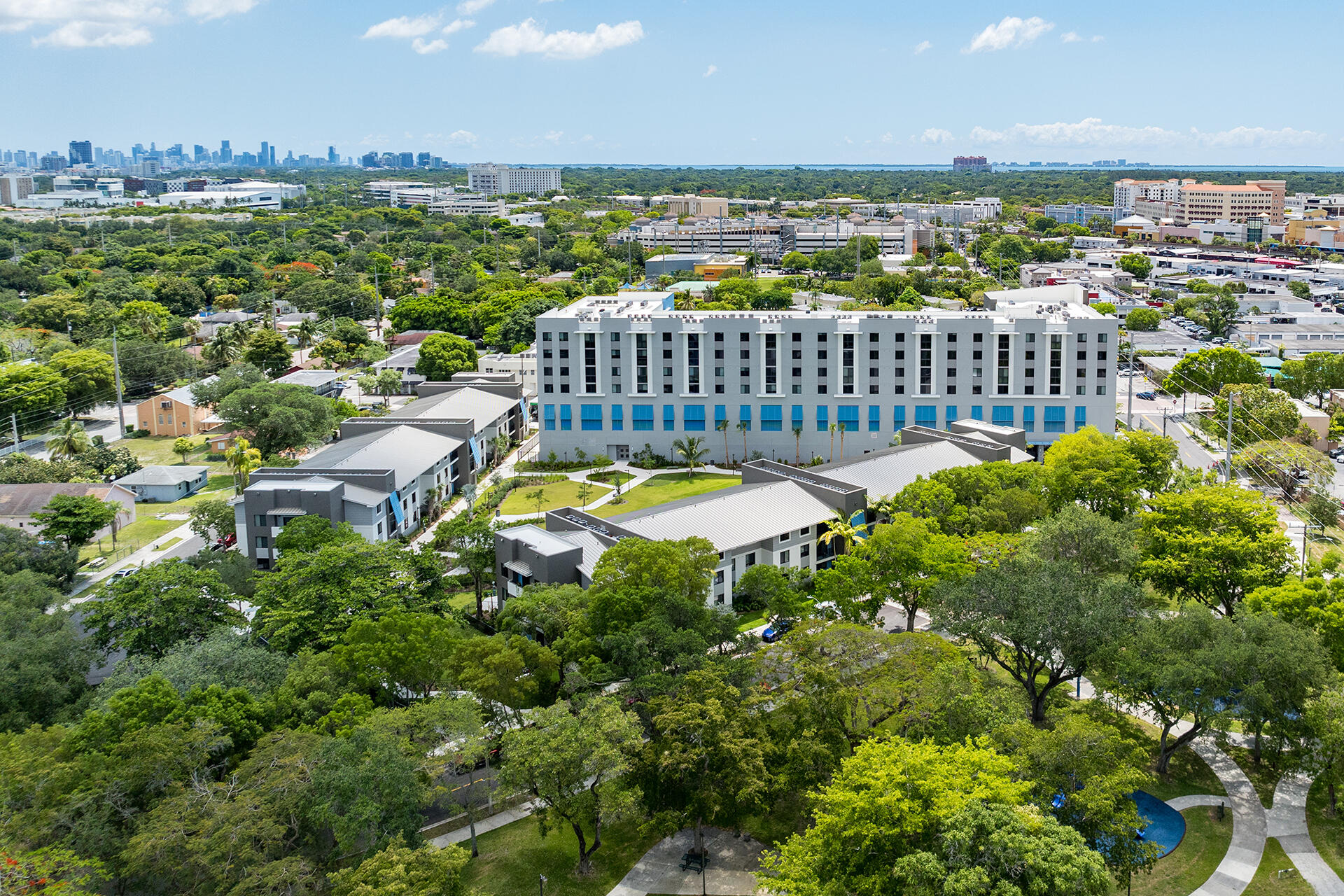 5961 Southwest 68th Street, Unit 716 South Miami, FL 33143 - Photo 1 of 20 SoMi Parc Campus Aerial-2