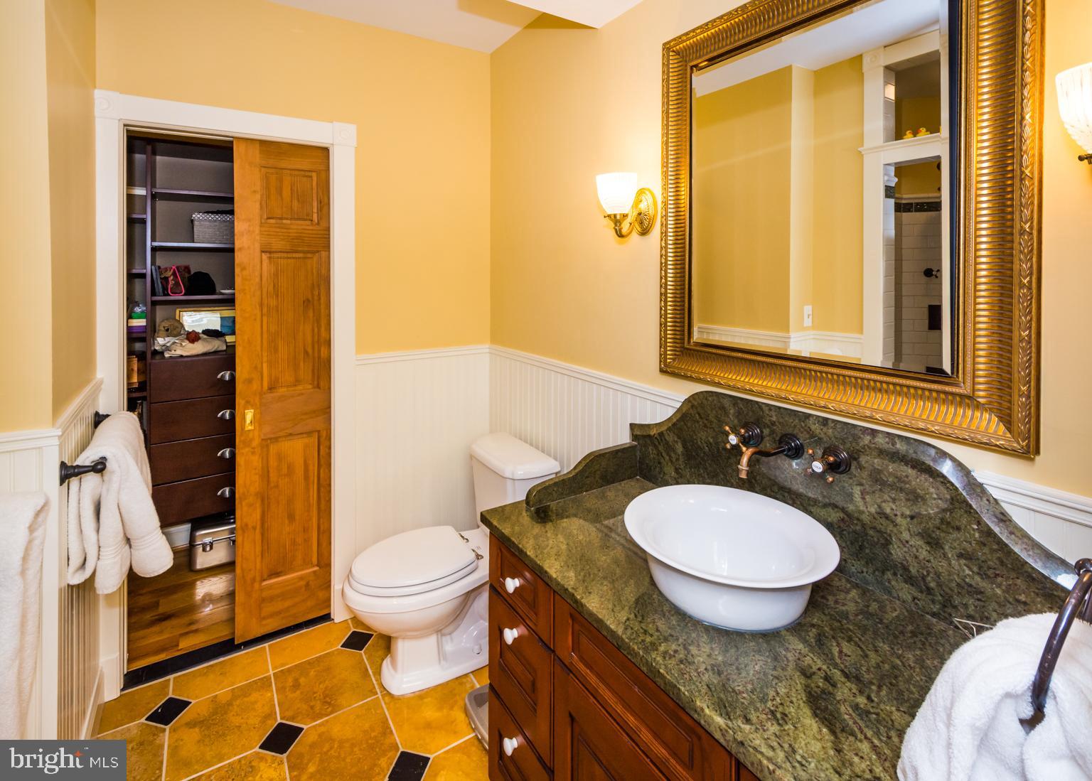 1273 Riverside Avenue Baltimore, MD 21230 - Photo 29 of 54 Master bath with pocket door to walk in closet