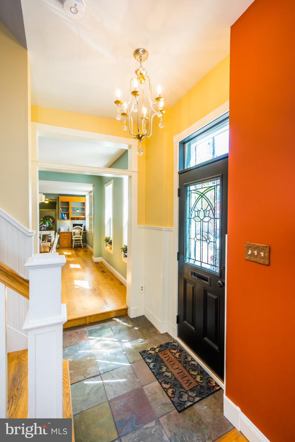 1273 Riverside Avenue Baltimore, MD 21230 - Photo 4 of 54 Lovely center entry with slate tile