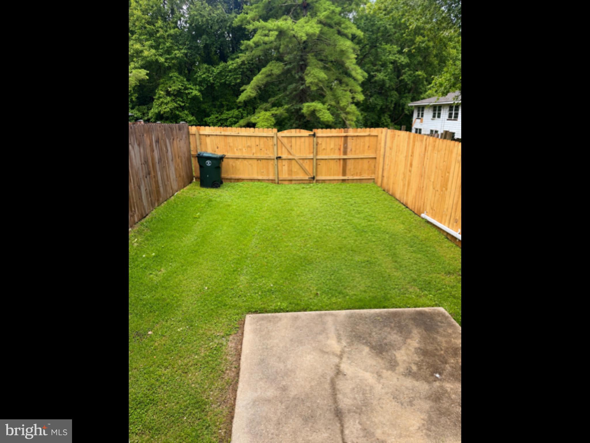 6713 Glen Albin Road La Plata, MD 20646 - Photo 3 of 14 backyard