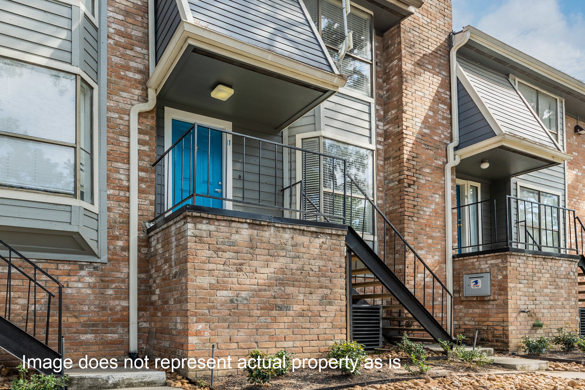 2102 Place Rebecca Lane Houston, TX 77090 - Photo 3 of 18 a front view of a house with stairs