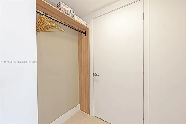 a view of front door