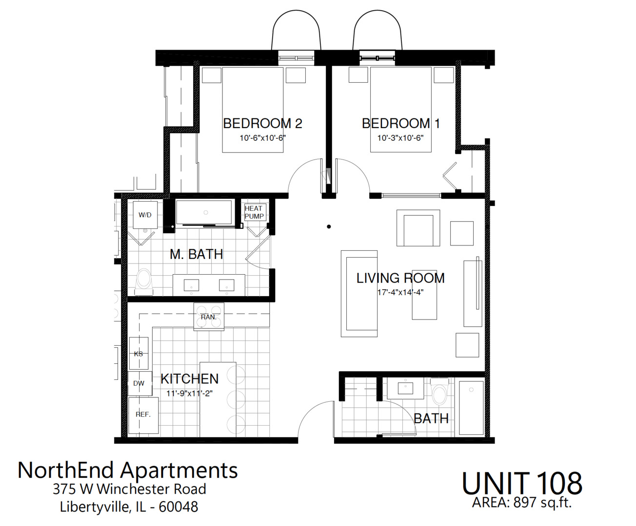 375 West Winchester Road, Unit 108 Libertyville, IL 60048 - Photo 1 of 9 Gallery Image 1