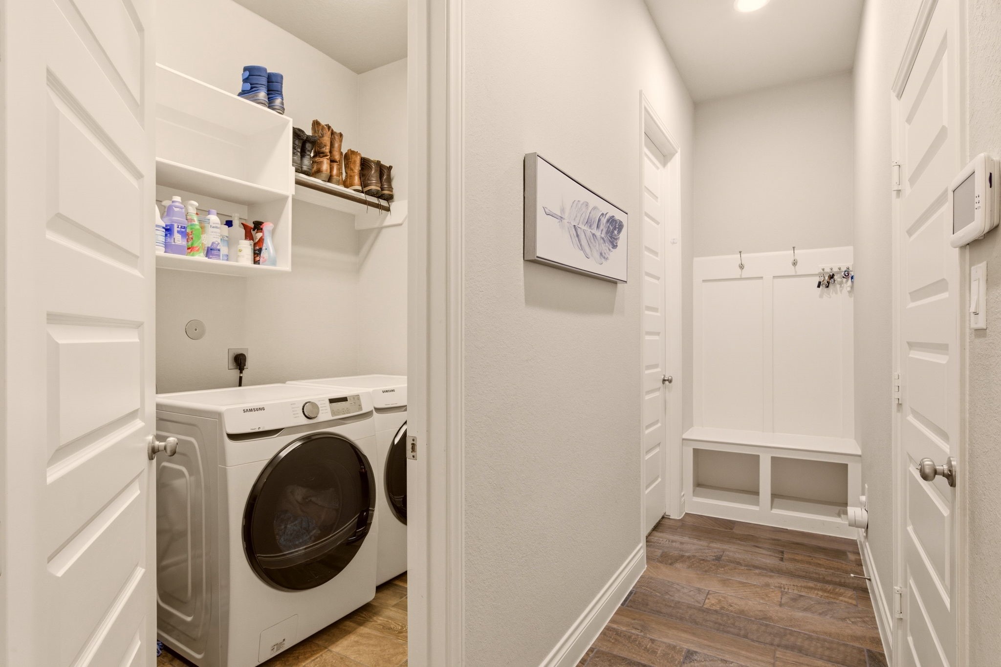 4359 Croft Creek Drive Spring, TX 77386 - Photo 25 of 46 a view of livingroom with washer and dryer