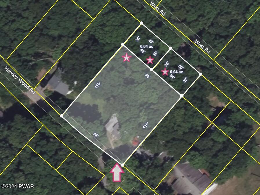 15 Hawleywood Road Hawley, PA 18428 - Photo 29 of 32 Aerial 1