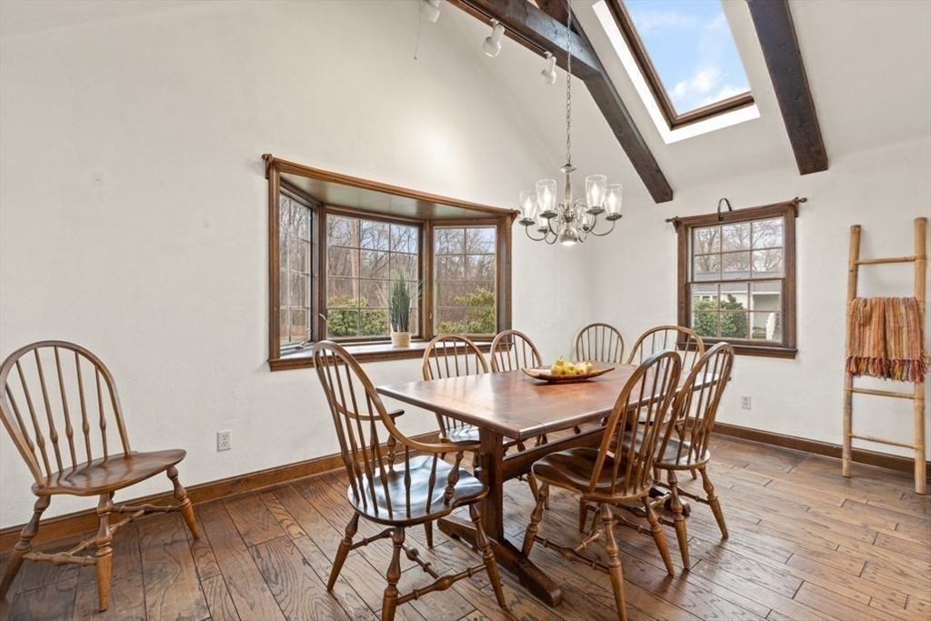 17 Sturges Road Reading, MA 01867 - Photo 19 of 29 a view of a dining room with furniture window and wooden floor