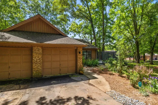 a house with a outdoor space