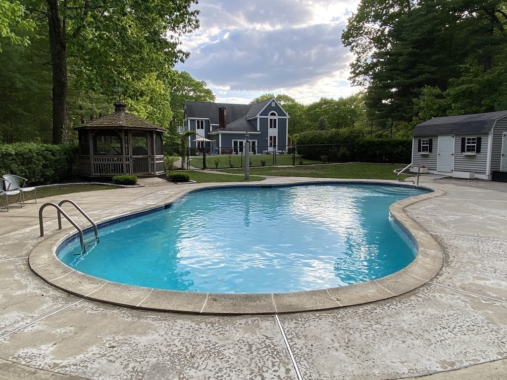 18 Appleton Lane Boxford, MA 01921 - Photo 39 of 42 a view of a house with swimming pool