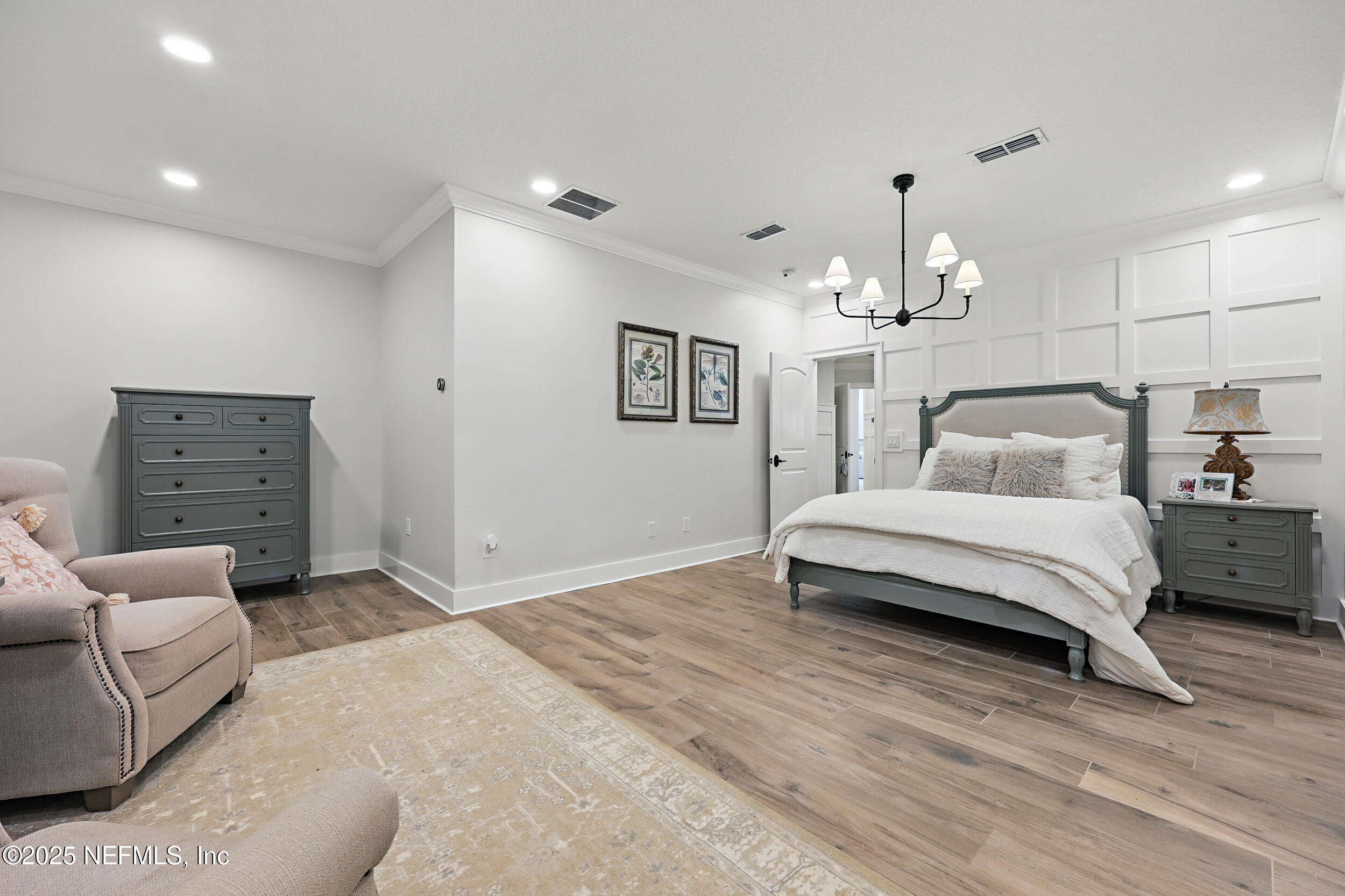 8007 Acorn Ridge Road Jacksonville, FL 32256 - Photo 35 of 76 a bedroom with a bed and ceiling fan