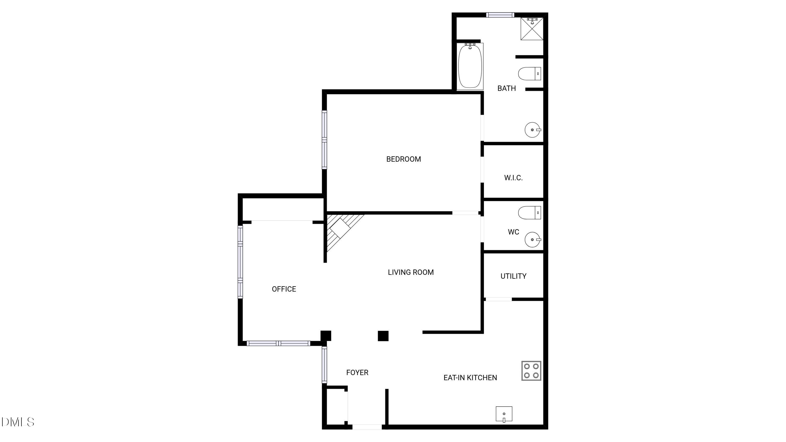 2501 Huntscroft Lane, Unit 203 Raleigh, NC 27617 - Photo 16 of 16 FLOOORRR1