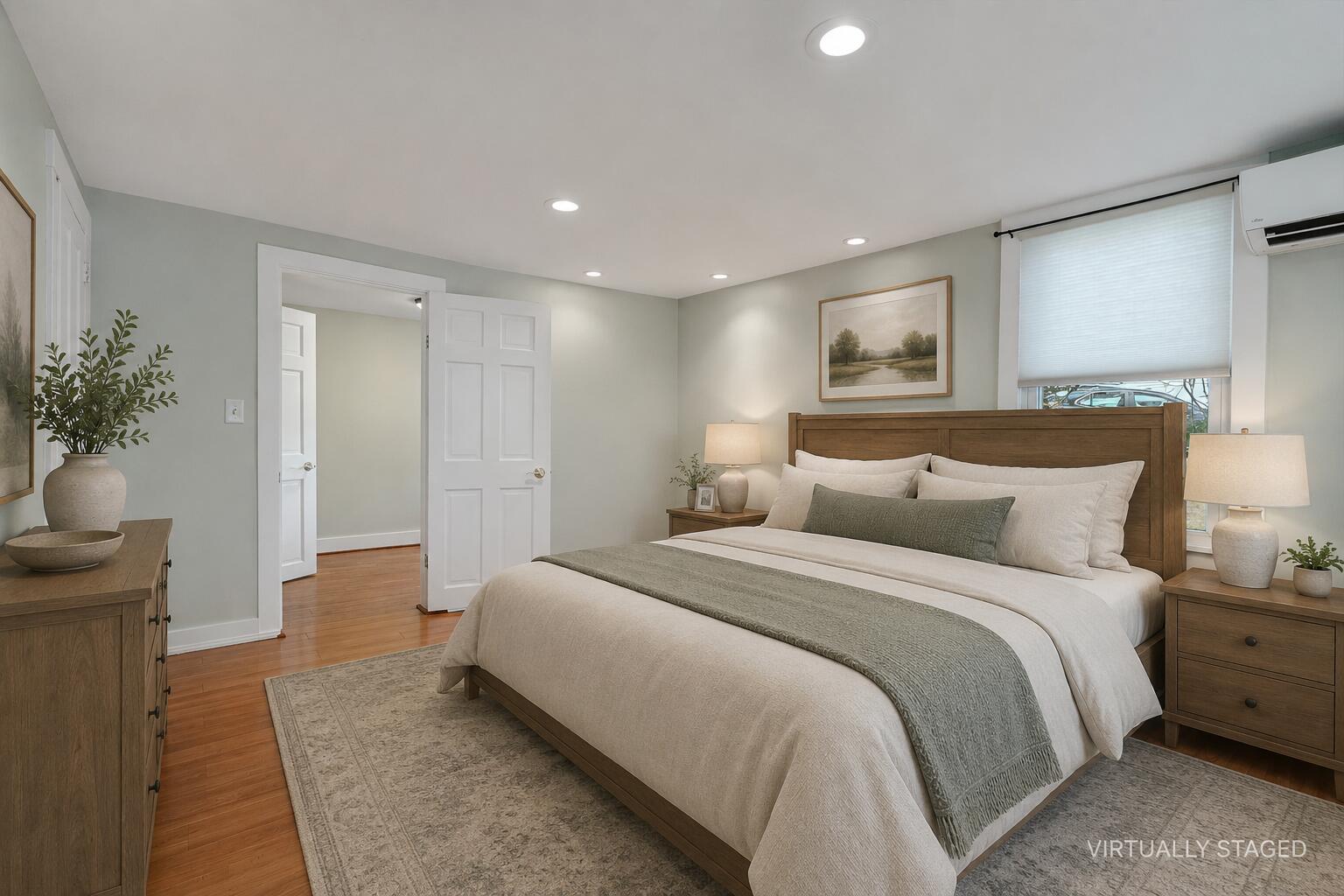 142 River Road Bowdoinham, ME 04008 - Photo 26 of 67 Staged 1st fl BR