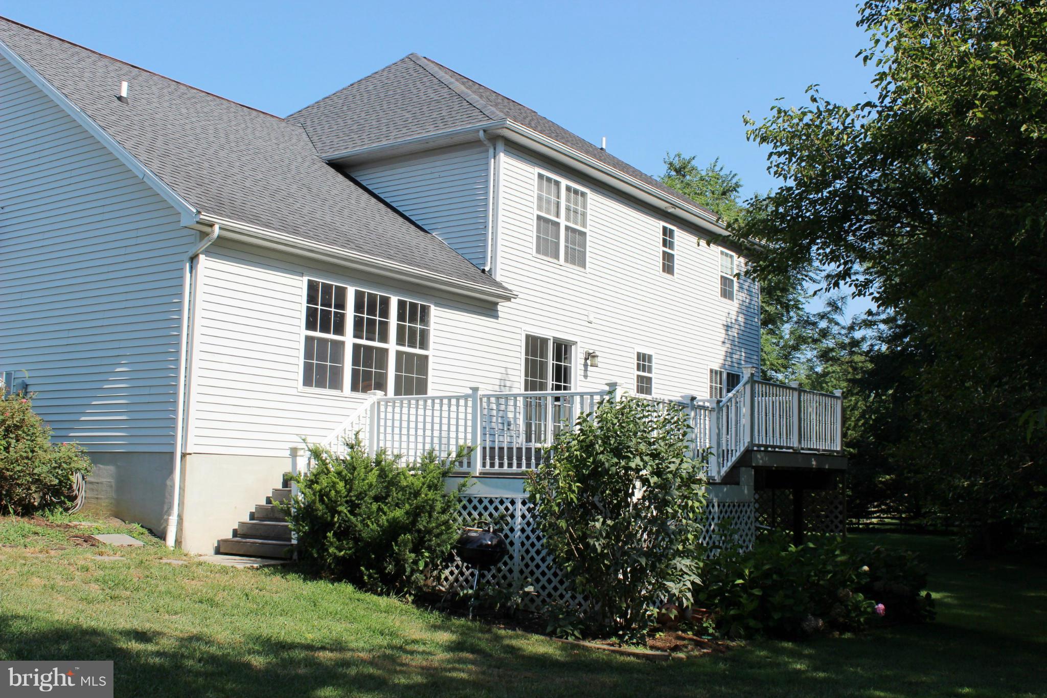 350 Quail Run Road Summit Point, WV 25446 - Photo 22 of 25 Exterior (Rear) with Two Level Deck