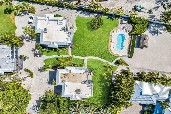 140 Aregood Lane, Unit C2 Islamorada, FL 33036 - Photo 31 of 49 a bird view of a house with a garden