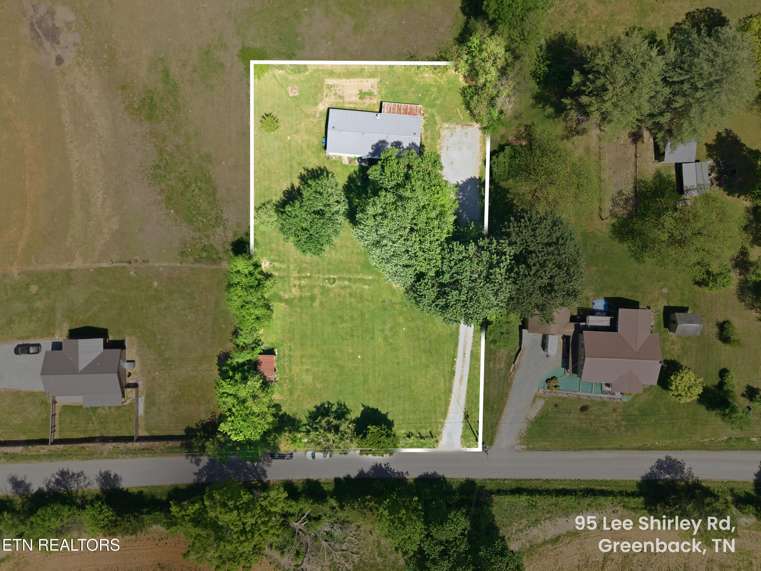 95 Lee Shirley Road Greenback, TN 37742 - Photo 25 of 54 95_Lee_Shirley_Rd_0024 - Property Line (