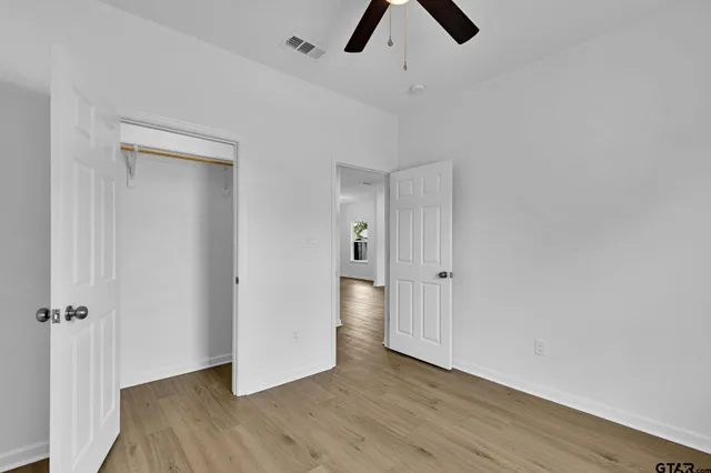 wooden floor in an empty room