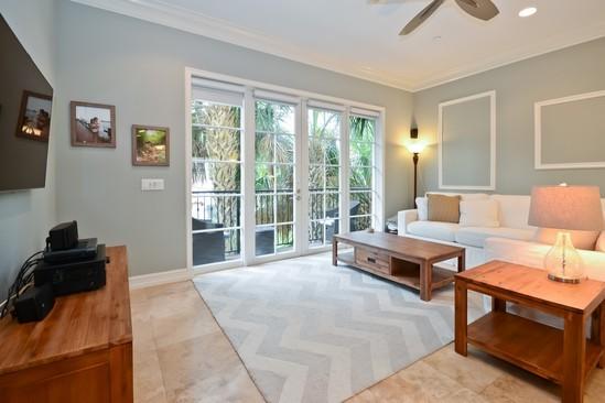 608 Renaissance Way, Unit 608 Delray Beach, FL 33483 - Photo 1 of 13 Living Room with Impact French Doors