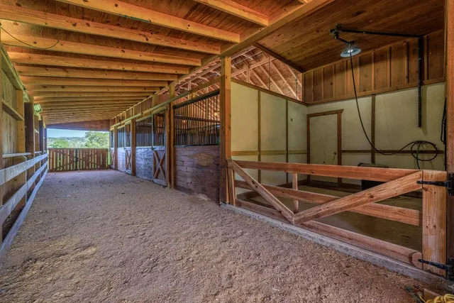 a view of an outdoor space with seating
