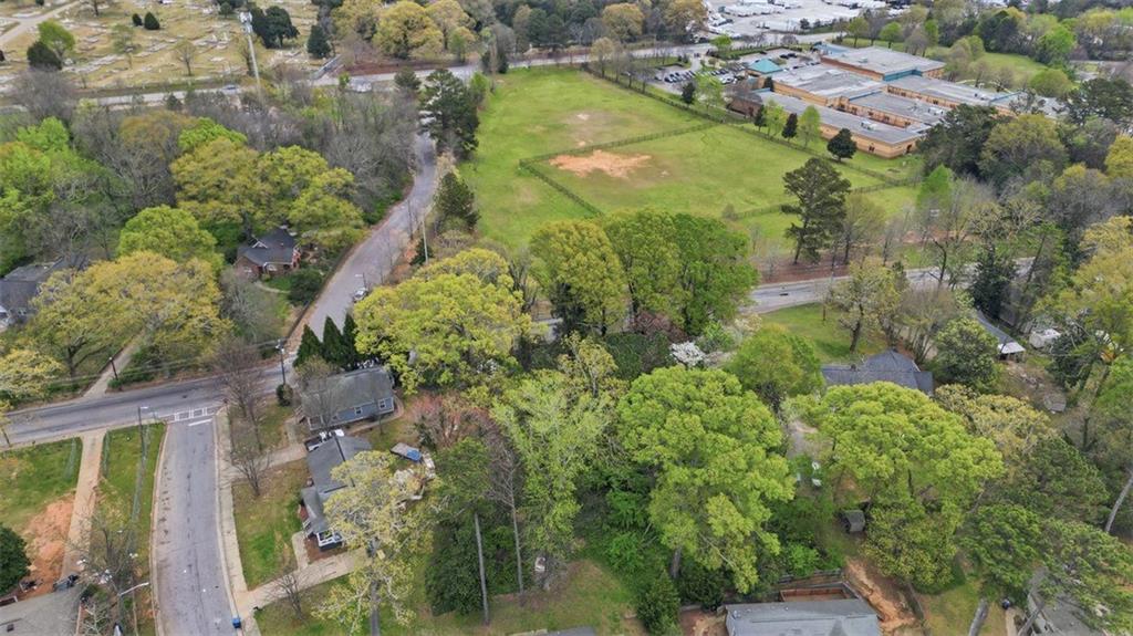 2011 Browns Mill Road Southeast Atlanta, GA 30315 - Photo 9 of 11 an aerial view of residential houses with outdoor space