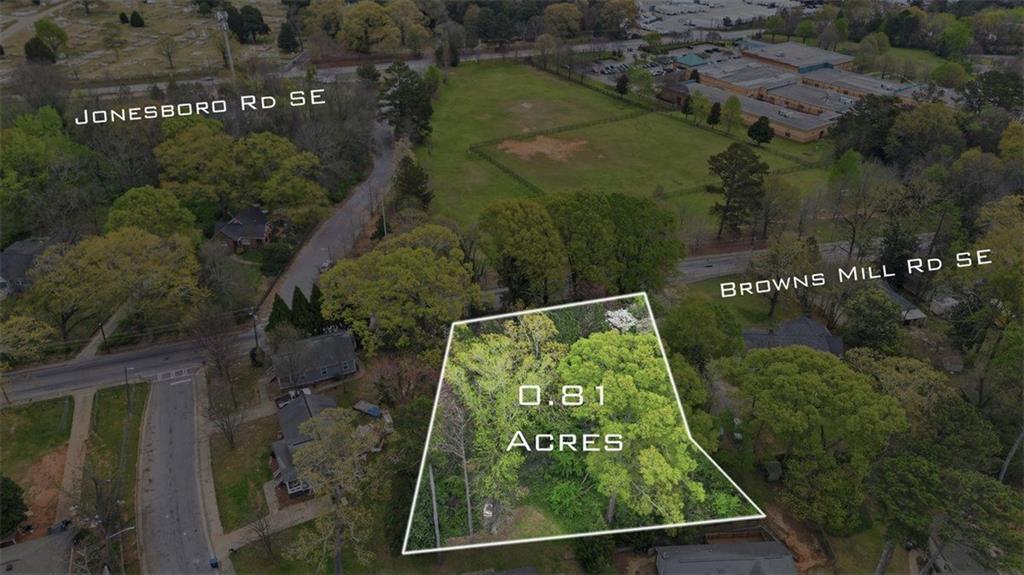 2011 Browns Mill Road Southeast Atlanta, GA 30315 - Photo 10 of 11 an aerial view of a park