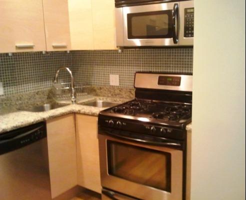 6954 North Greenview Avenue, Unit 305 Chicago, IL 60626 - Photo 4 of 12 a stove top oven sitting inside of a kitchen