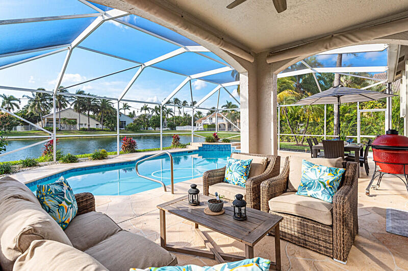 10672 St Thomas Drive Boca Raton, FL 33498 - Photo 31 of 45 Screened in Patio