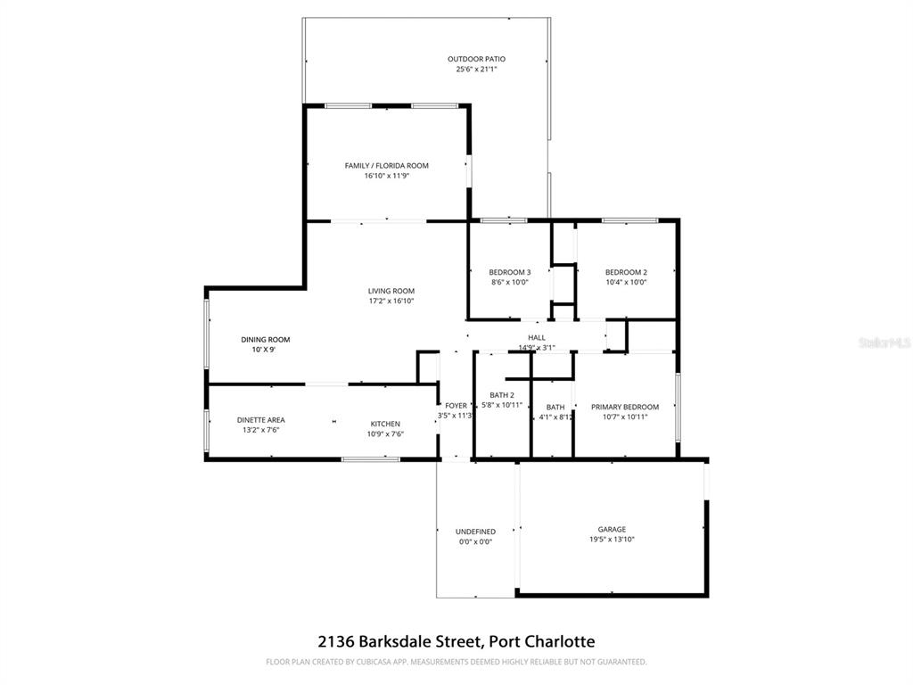 2136 Barksdale Street Port Charlotte, FL 33948 - Photo 33 of 33 a picture of a bench in front of a