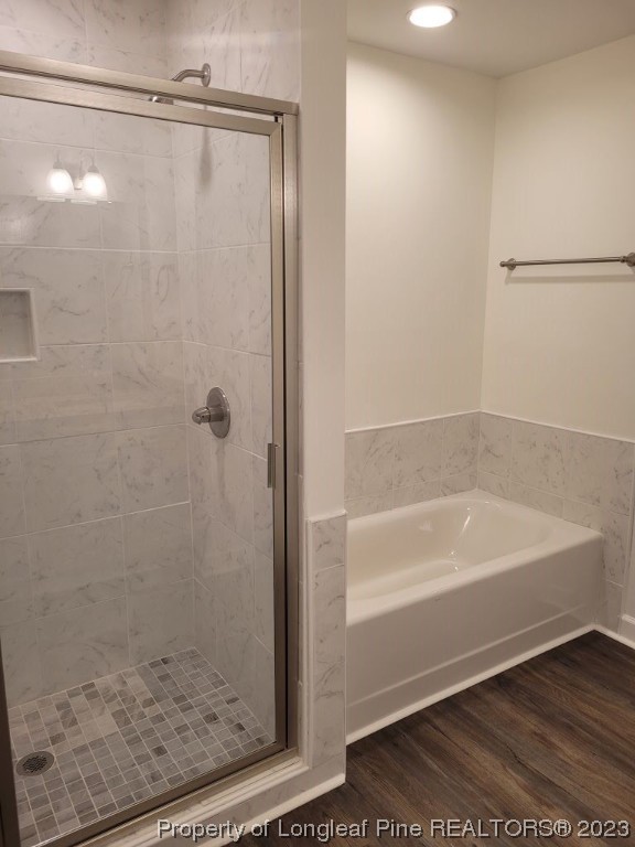 771 Hector Mcneill Road Raeford, NC 28376 - Photo 14 of 18 Master Bathroom View 3 Stand up Shower Separate Tub
