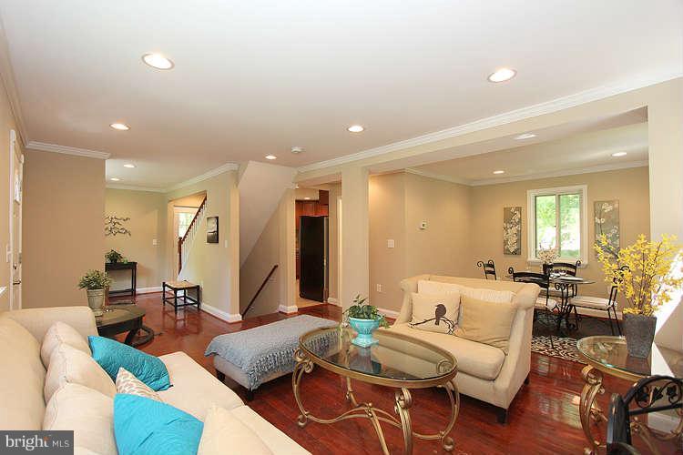 2915 Wilton Avenue Silver Spring, MD 20910 - Photo 8 of 28 Crown Molding & Recessed Lights Throughout