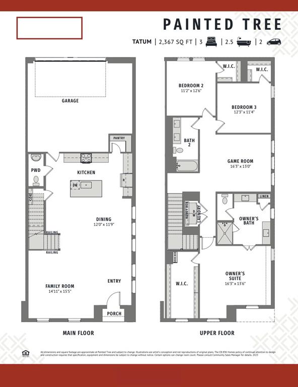 2844 Chisos Red Road McKinney, TX 75071 - Photo 12 of 13 An end unit, lock and leave lifestyle home with windows galore, our Tatum floor plan offers everything you have been looking for and more!