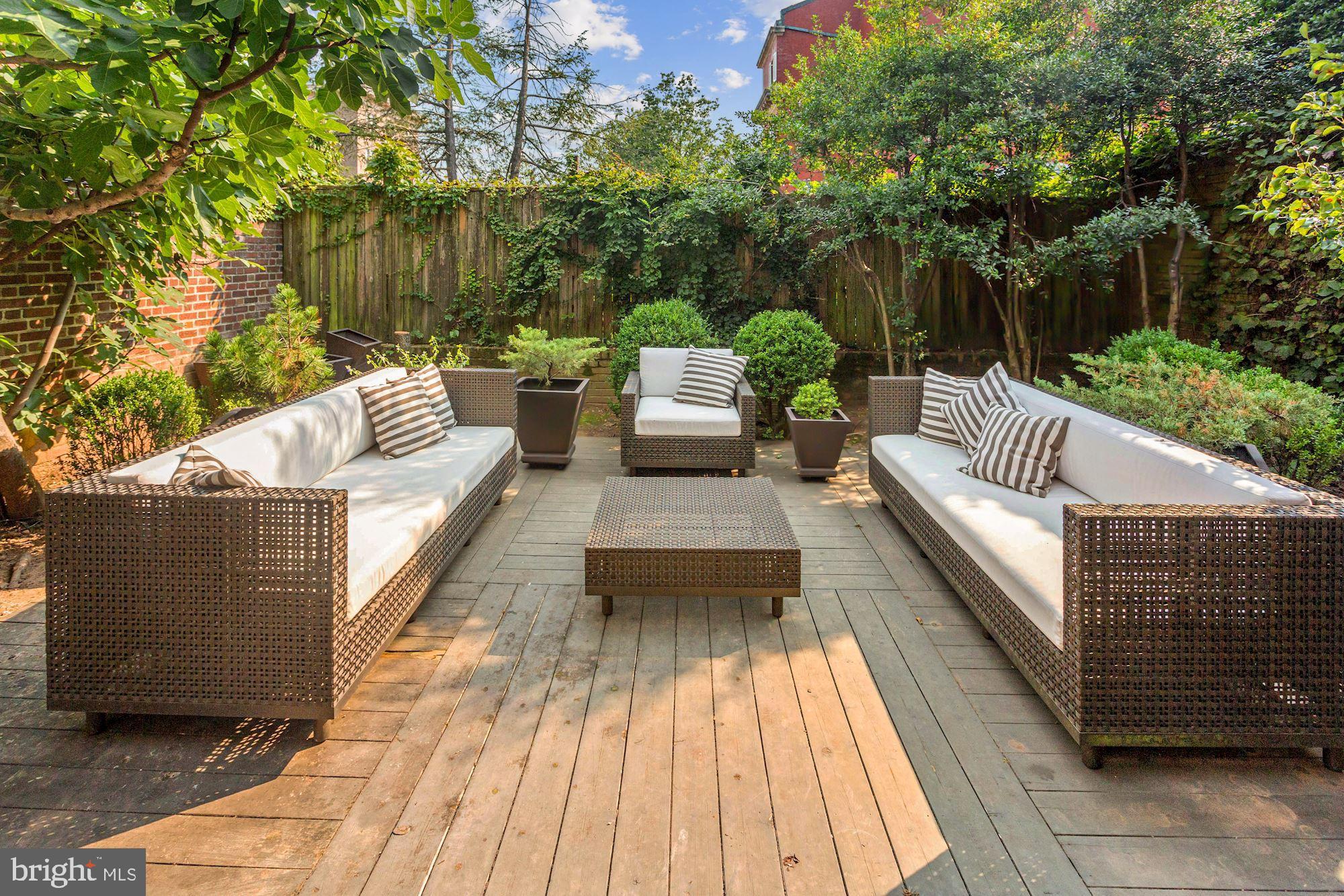 2118 S Street Northwest Washington, DC 20008 - Photo 21 of 25 Rear Garden