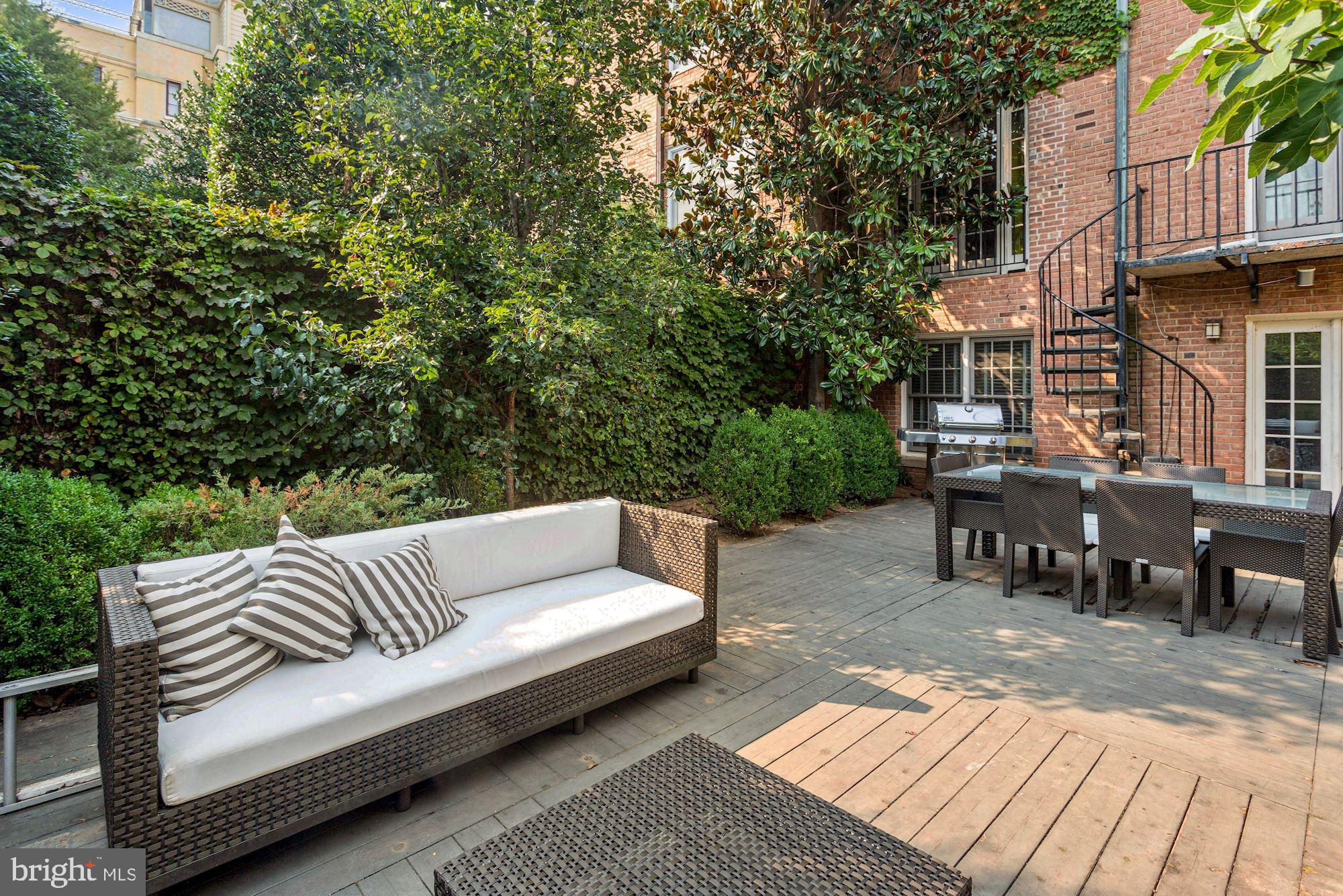 2118 S Street Northwest Washington, DC 20008 - Photo 22 of 25 Rear Garden