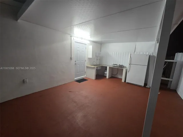 a big room with lots of traffic lights