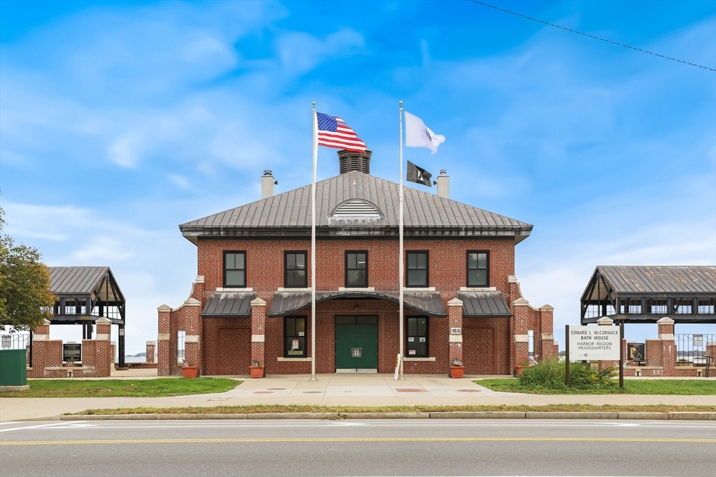 8 Spring Garden Street, Unit 3 Boston, MA 02125 - Photo 31 of 37 a front view of a house with a garden