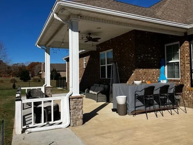 a view of outdoor space yard and patio