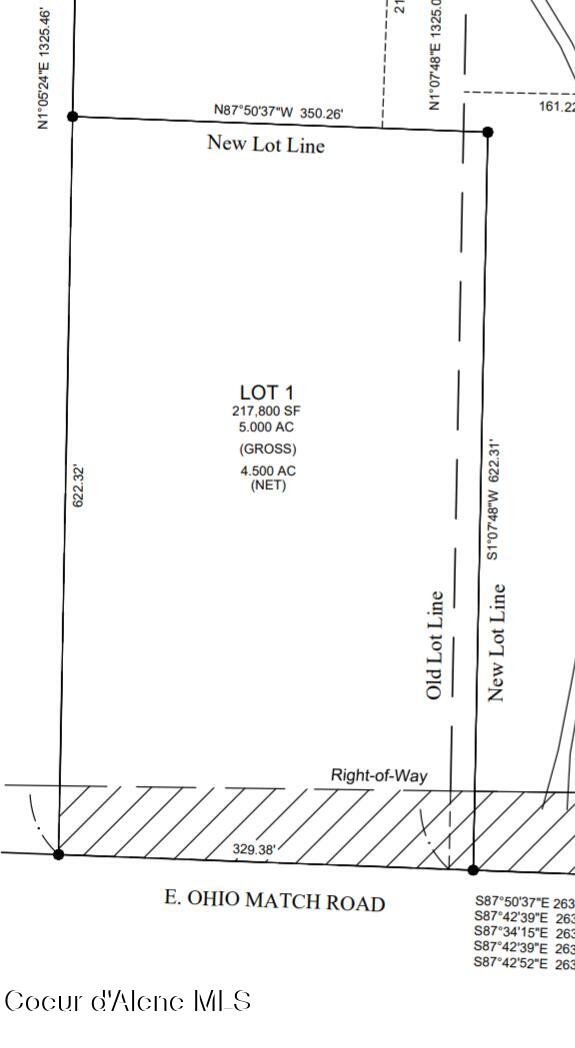 1555 East Ohio Match Road Rathdrum, ID 83858 - Photo 18 of 18 25 Lot Lines