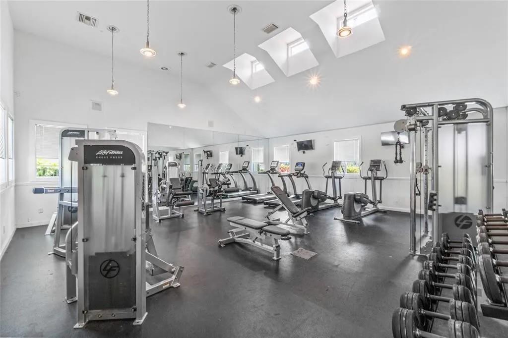1780 Palm Cove Boulevard, Unit 6308 Delray Beach, FL 33445 - Photo 12 of 12 a view of a room with gym equipment