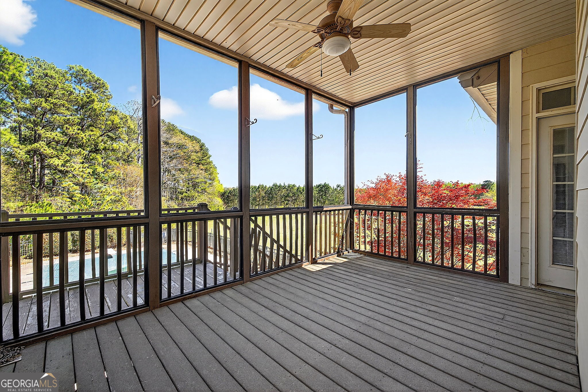 360 Happy Hill Road Carrollton, GA 30116 - Photo 40 of 50 a balcony with wooden floor