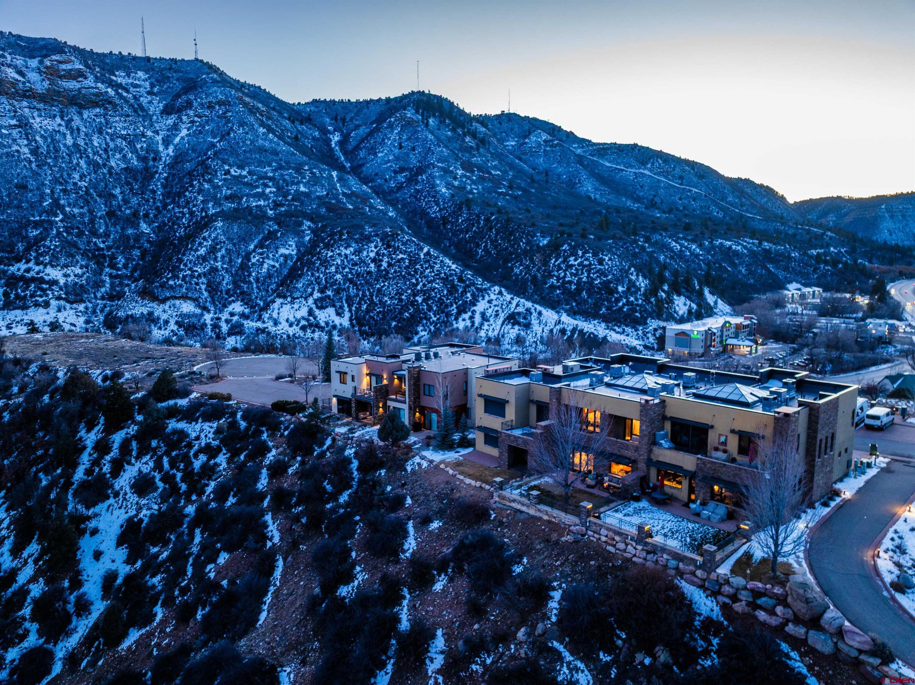 235 Rock Point Drive, Unit 235B Durango, CO 81301 - Photo 37 of 37 a view of a house with a mountain