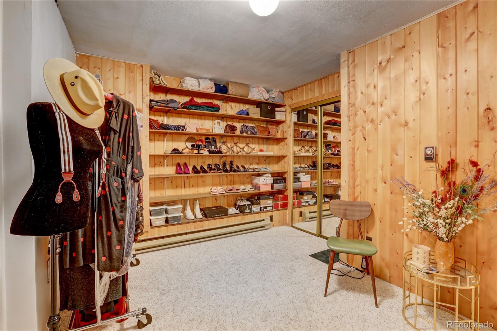 25 Granada Way Pine, CO 80470 - Photo 32 of 40 a view of entryway with a flower pot and a bookshelf